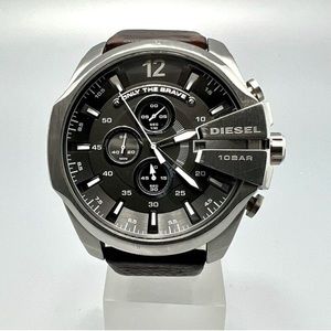 Diesel Mega Chief Chronograph Grey Dial